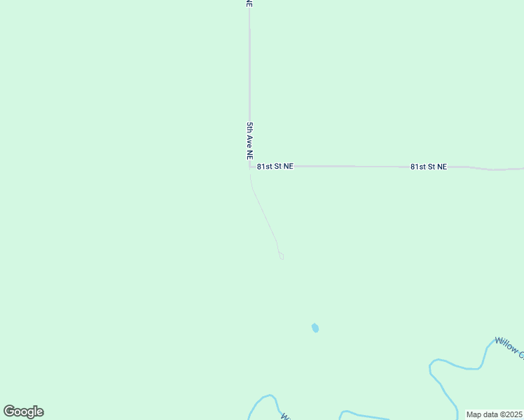 map of restaurants, bars, coffee shops, grocery stores, and more near 8096 5th Avenue Northeast in Willow City