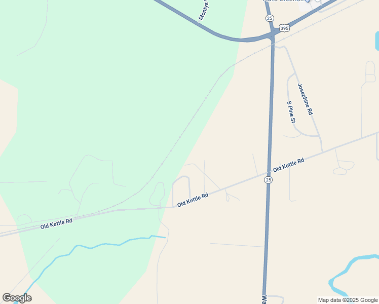 map of restaurants, bars, coffee shops, grocery stores, and more near 1184C Old Kettle Road in Kettle Falls