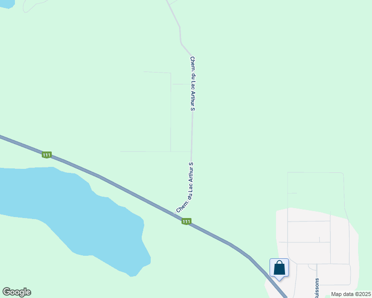 map of restaurants, bars, coffee shops, grocery stores, and more near 721 Chemin du Lac Arthur Sud in Amos