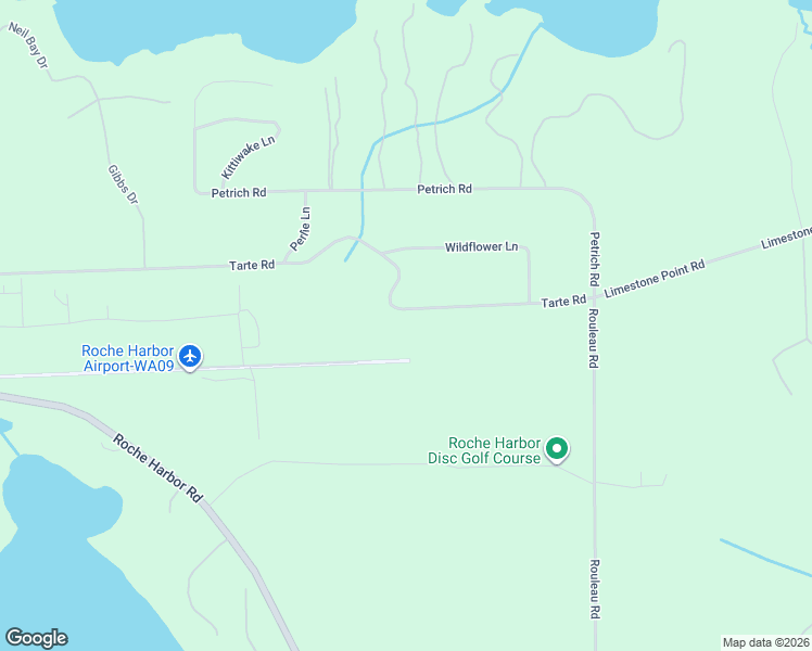map of restaurants, bars, coffee shops, grocery stores, and more near 361 Tarte Road in Friday Harbor