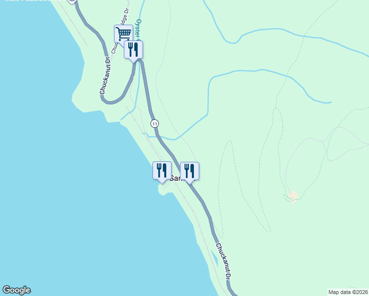 map of restaurants, bars, coffee shops, grocery stores, and more near 2001-2337 Chuckanut Drive in Bow