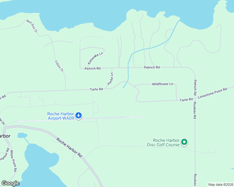 map of restaurants, bars, coffee shops, grocery stores, and more near 649 Tarte Road in Friday Harbor