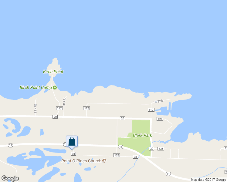 map of restaurants, bars, coffee shops, grocery stores, and more near 3153 County Road 112 in International Falls