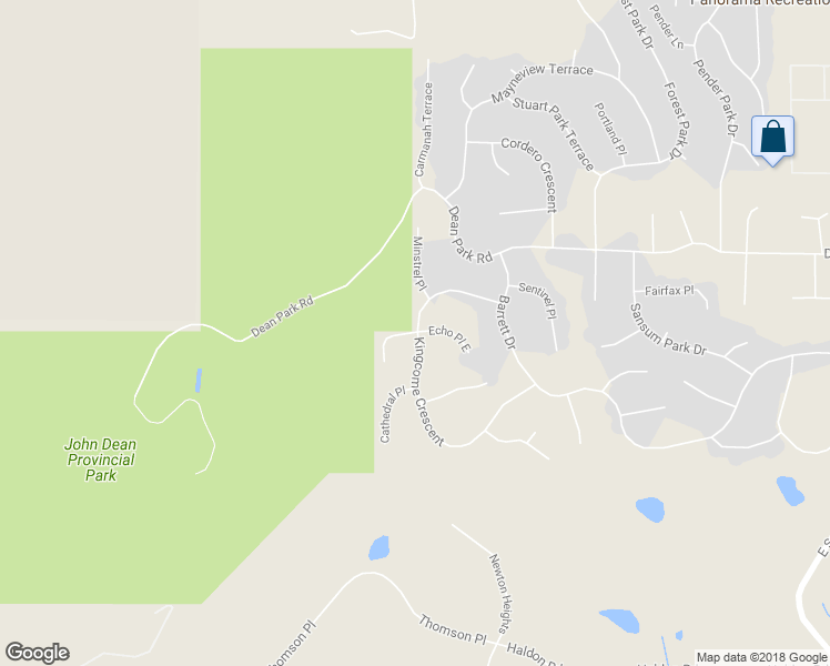 map of restaurants, bars, coffee shops, grocery stores, and more near 8583 Echo Place West in North Saanich