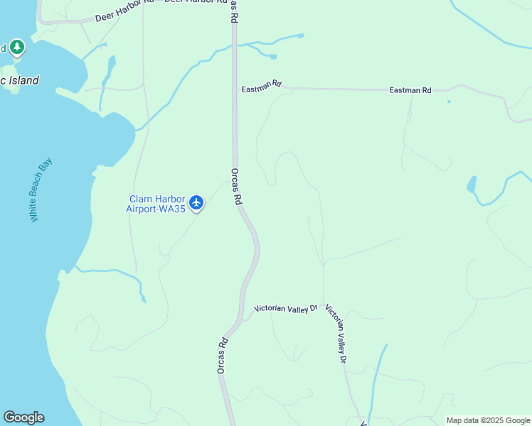 map of restaurants, bars, coffee shops, grocery stores, and more near 6333 Orcas Road in Eastsound