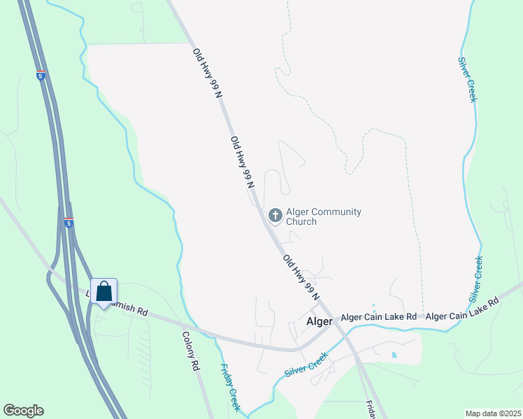 map of restaurants, bars, coffee shops, grocery stores, and more near 1400 Silver Run Lane in Bellingham