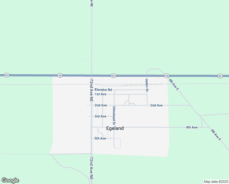 map of restaurants, bars, coffee shops, grocery stores, and more near in Egeland