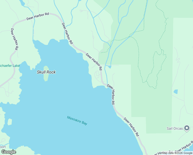 map of restaurants, bars, coffee shops, grocery stores, and more near 2155 Deer Harbor Road in Eastsound