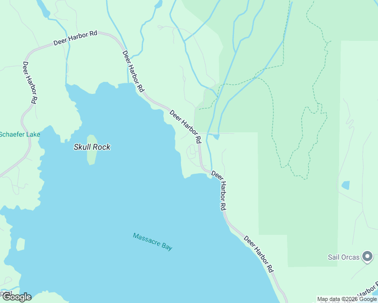 map of restaurants, bars, coffee shops, grocery stores, and more near 2155 Deer Harbor Road in Eastsound