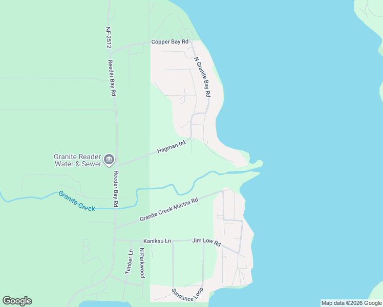 map of restaurants, bars, coffee shops, grocery stores, and more near 304 Hagman Road in Nordman