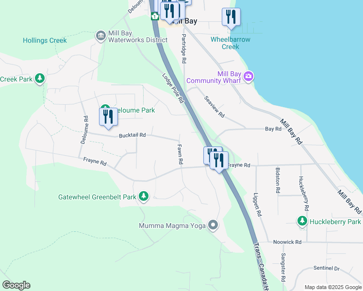 2519 Fawn Road, Mill Bay BC Walk Score