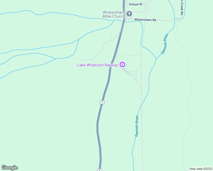 map of restaurants, bars, coffee shops, grocery stores, and more near 115 Valley Highway in Sedro-Woolley