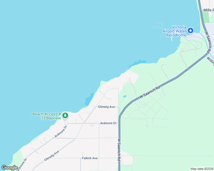 map of restaurants, bars, coffee shops, grocery stores, and more near 9744 Glynnwood Park Road in North Saanich
