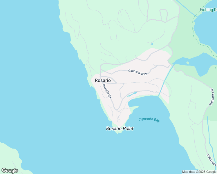 map of restaurants, bars, coffee shops, grocery stores, and more near 1179 Rosario Road in Eastsound