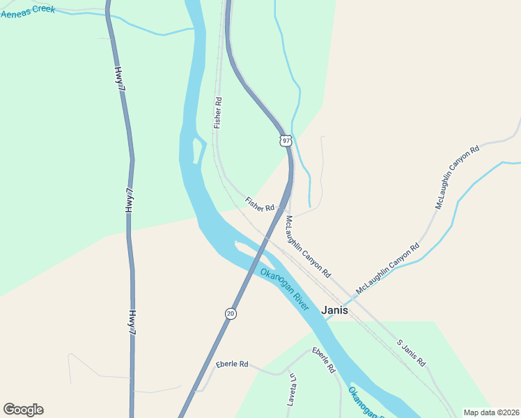 map of restaurants, bars, coffee shops, grocery stores, and more near 7 Fisher Road in Tonasket