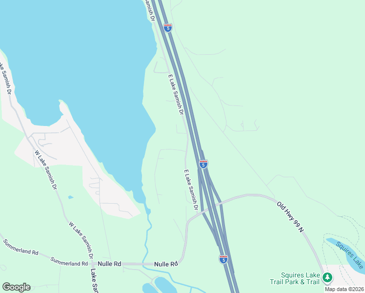 map of restaurants, bars, coffee shops, grocery stores, and more near 299 Friday Creek Road in Bellingham