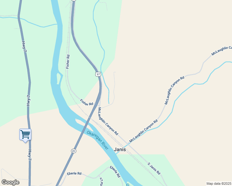map of restaurants, bars, coffee shops, grocery stores, and more near 14 Bridgeview Road in Tonasket