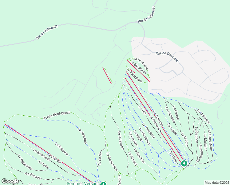 map of restaurants, bars, coffee shops, grocery stores, and more near 81 Rue de Vail in Saguenay--Lac-Saint-Jean