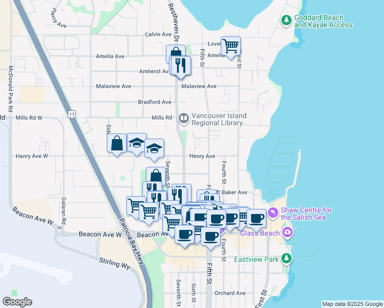 2350 Henry Avenue, Sidney BC Walk Score