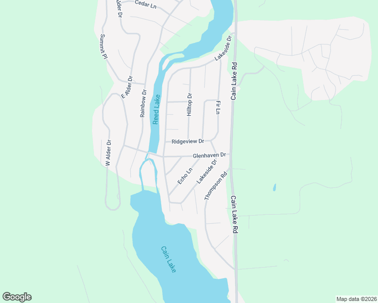 map of restaurants, bars, coffee shops, grocery stores, and more near 379 Echo Lane in Sedro-Woolley