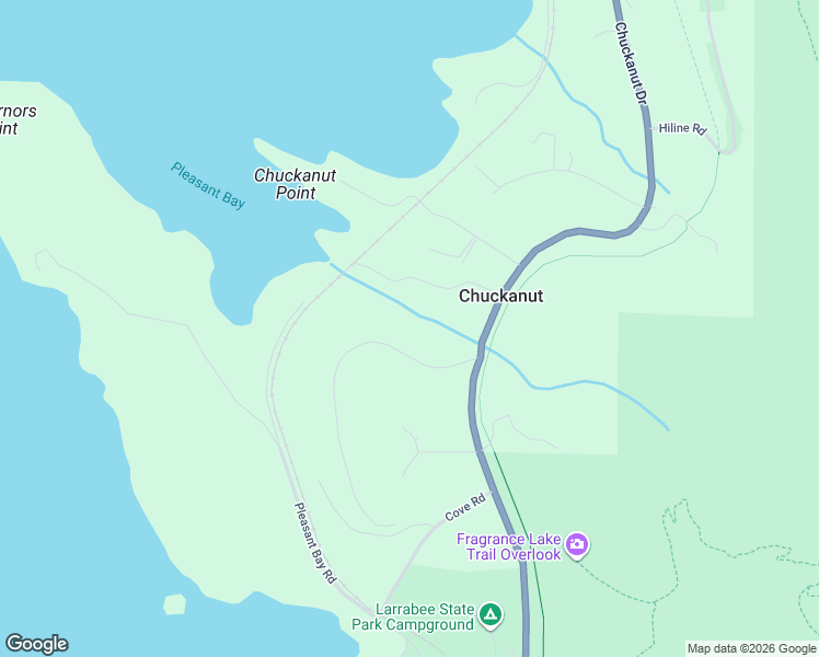 map of restaurants, bars, coffee shops, grocery stores, and more near 557 Whitecap Road in Bellingham
