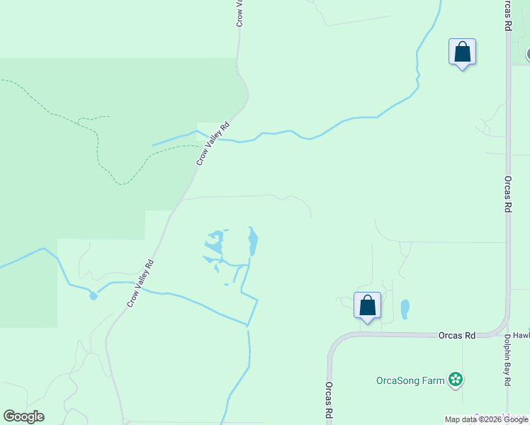 map of restaurants, bars, coffee shops, grocery stores, and more near 1841 Crow Valley Road in Eastsound