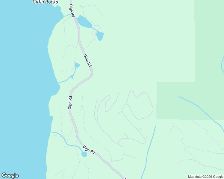 map of restaurants, bars, coffee shops, grocery stores, and more near 1248 Discovery Way in Eastsound
