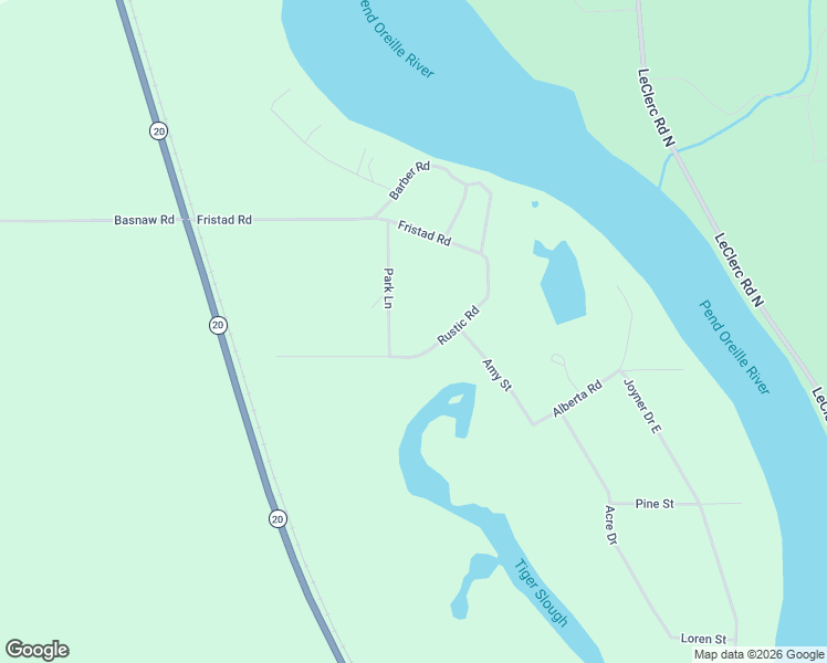 map of restaurants, bars, coffee shops, grocery stores, and more near 238 Rustic Road in Cusick