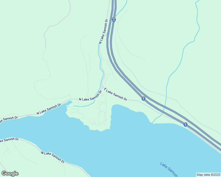 map of restaurants, bars, coffee shops, grocery stores, and more near 930 East Lake Samish Drive in Bellingham