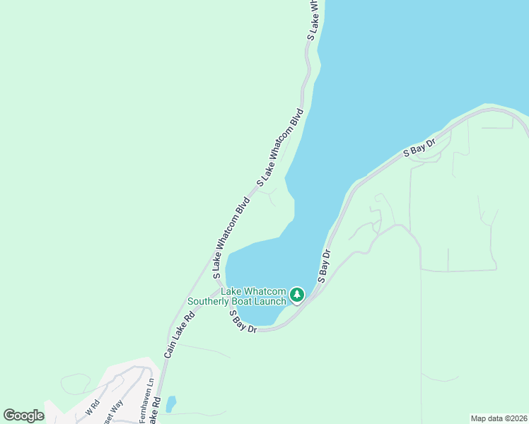 map of restaurants, bars, coffee shops, grocery stores, and more near 990 South Lake Whatcom Boulevard in Sedro-Woolley