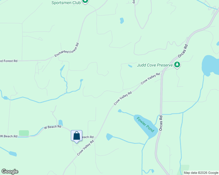 map of restaurants, bars, coffee shops, grocery stores, and more near 276 Elderberry Lane in Eastsound