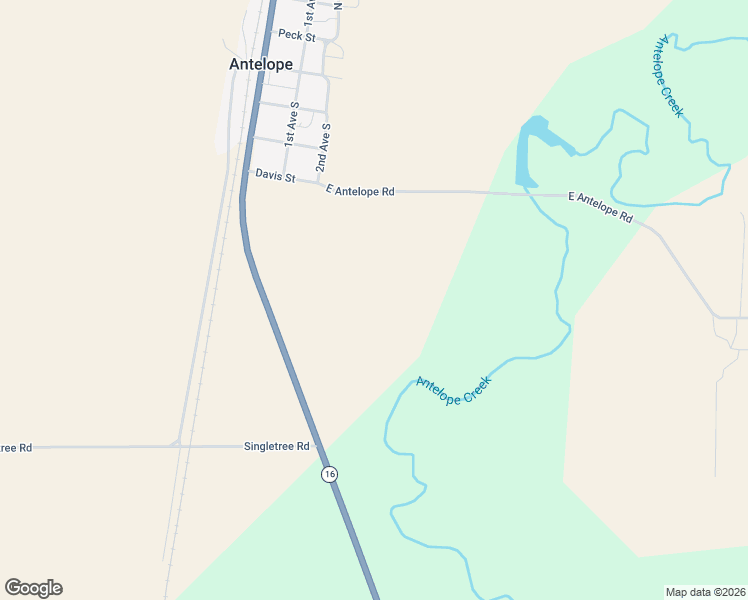 map of restaurants, bars, coffee shops, grocery stores, and more near 5065 Montana 16 in Antelope