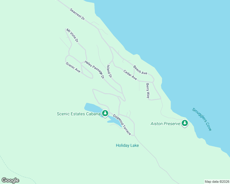 map of restaurants, bars, coffee shops, grocery stores, and more near 2955 Dogwood Terrace in Lummi Island