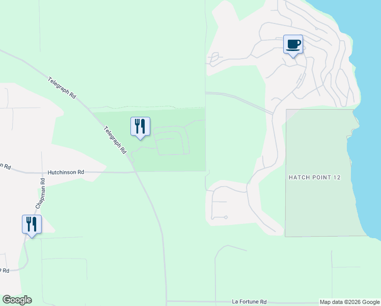 map of restaurants, bars, coffee shops, grocery stores, and more near 843 Country Club Drive in Cobble Hill