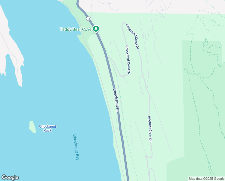 map of restaurants, bars, coffee shops, grocery stores, and more near 1311 Chuckanut Drive in Bellingham