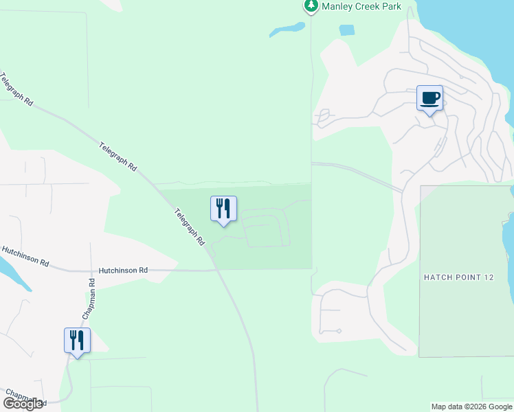 map of restaurants, bars, coffee shops, grocery stores, and more near 721 Country Club Drive in Cobble Hill