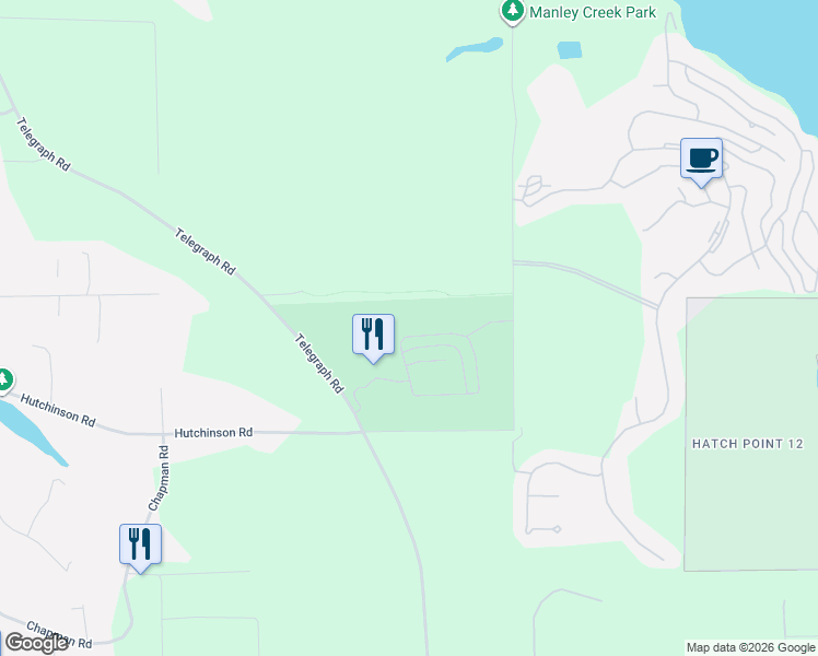 map of restaurants, bars, coffee shops, grocery stores, and more near 721 Country Club Drive in Cobble Hill
