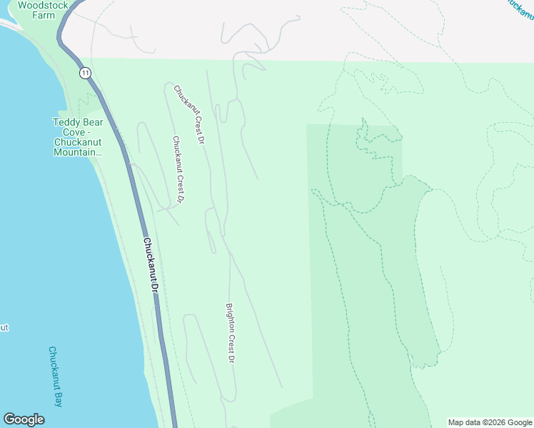 map of restaurants, bars, coffee shops, grocery stores, and more near 1546 Chuckanut Crest Drive in Bellingham