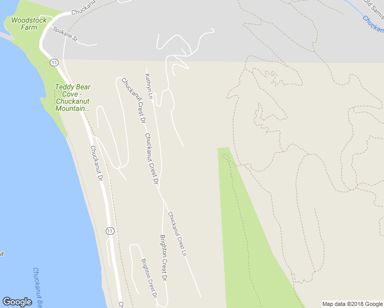 map of restaurants, bars, coffee shops, grocery stores, and more near 1546 Chuckanut Crest Drive in Bellingham