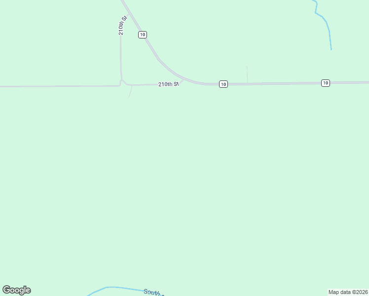 map of restaurants, bars, coffee shops, grocery stores, and more near 4703 210th Street in Lake Bronson