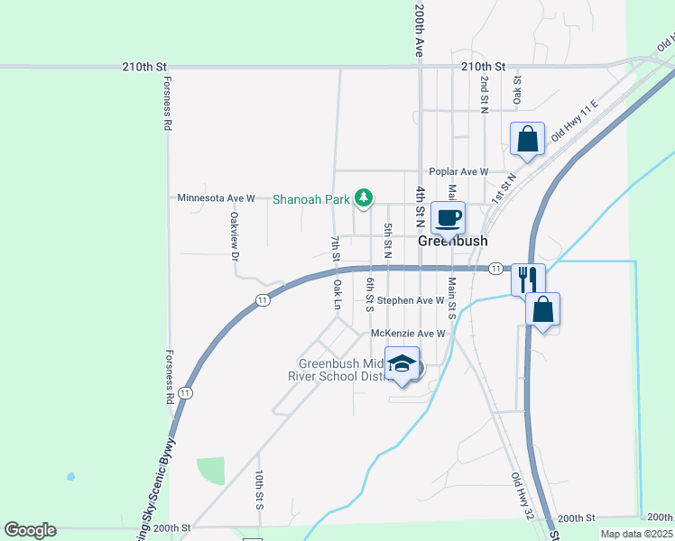 100 7th Street, Greenbush MN Walk Score