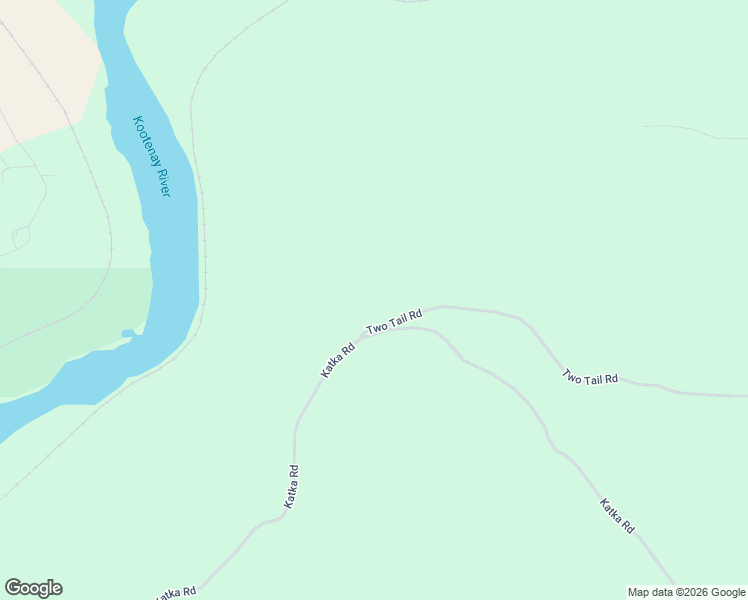 map of restaurants, bars, coffee shops, grocery stores, and more near 133 Two Tail Road in Bonners Ferry