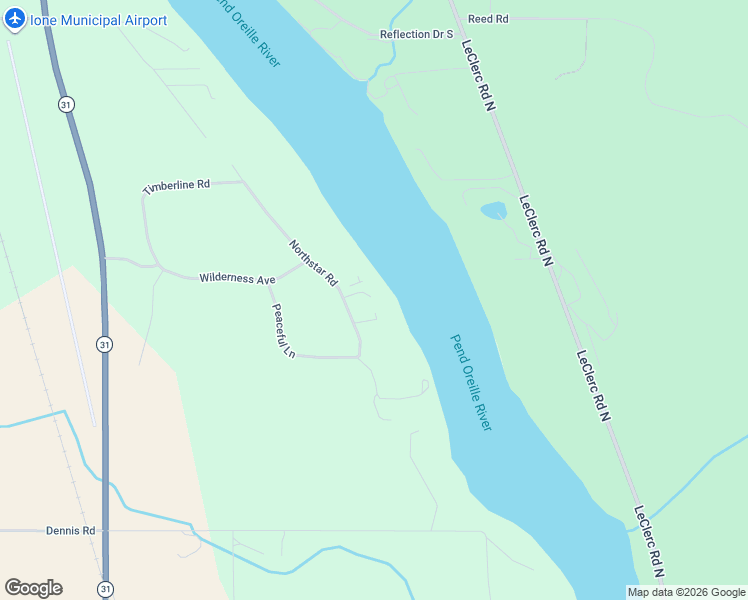 map of restaurants, bars, coffee shops, grocery stores, and more near 208 Northstar Road in Cusick