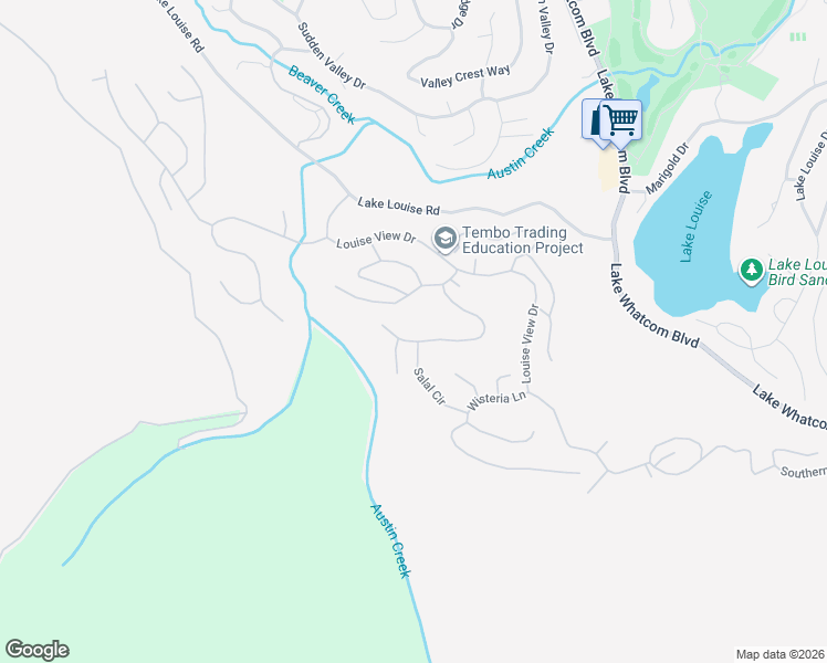 map of restaurants, bars, coffee shops, grocery stores, and more near 21 Bramble Way in Bellingham