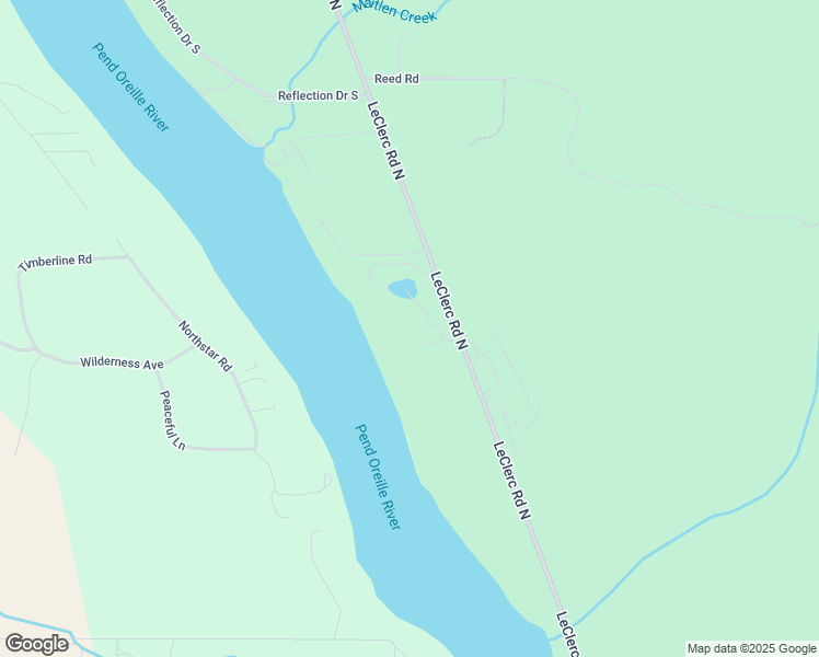 map of restaurants, bars, coffee shops, grocery stores, and more near 164 Lagniappe Lane in Ione