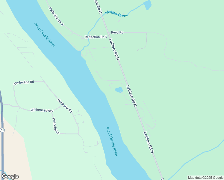 map of restaurants, bars, coffee shops, grocery stores, and more near 164 Lagniappe Lane in Ione