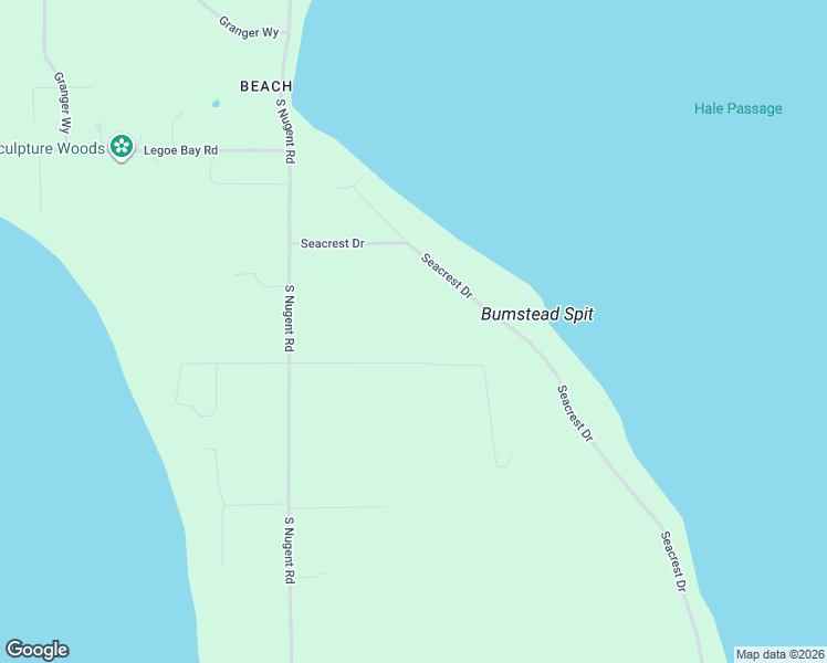 map of restaurants, bars, coffee shops, grocery stores, and more near 3590 Constitution Avenue in Lummi Island