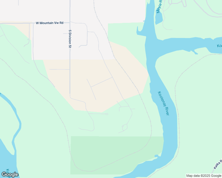 map of restaurants, bars, coffee shops, grocery stores, and more near 758 South Division Street in Moyie Springs
