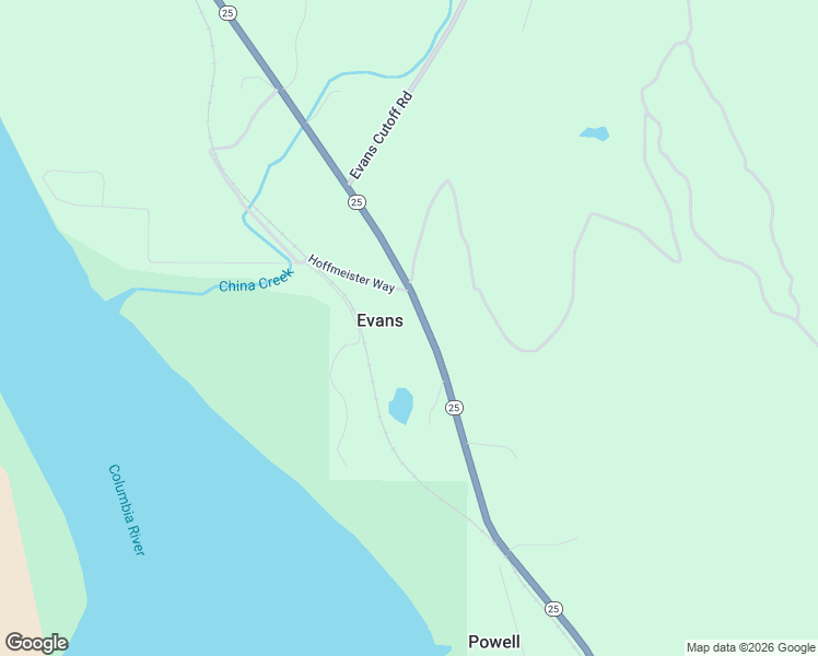 map of restaurants, bars, coffee shops, grocery stores, and more near 2031 Washington 25 in Evans