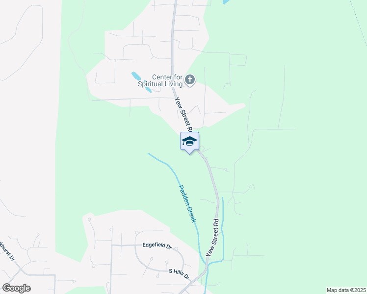 map of restaurants, bars, coffee shops, grocery stores, and more near 2150 Yew Street Road in Bellingham